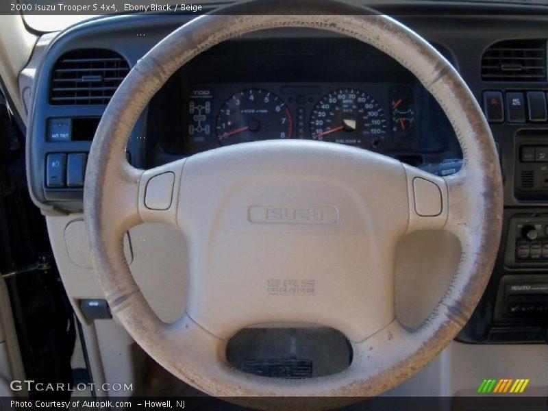  2000 Trooper S 4x4 Steering Wheel