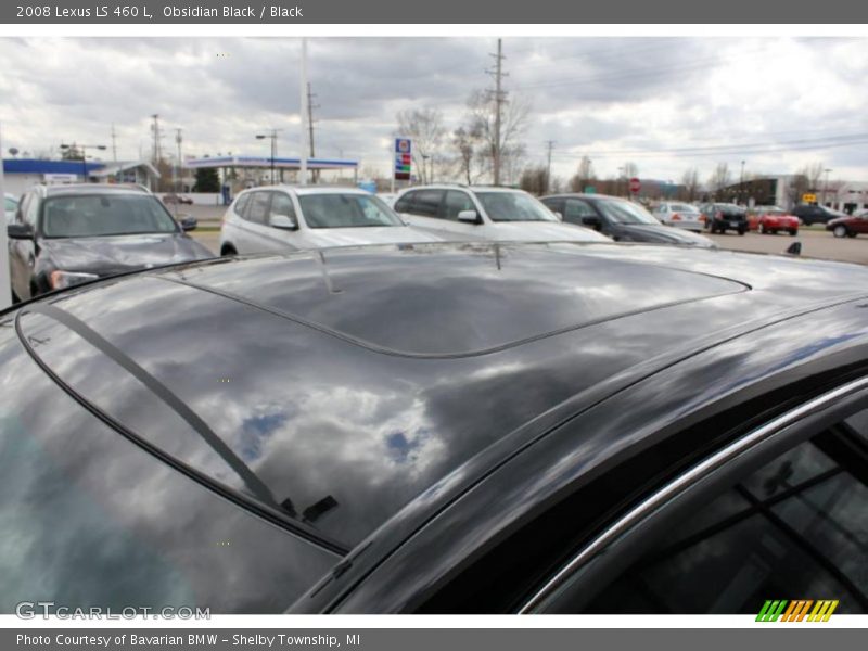 Obsidian Black / Black 2008 Lexus LS 460 L
