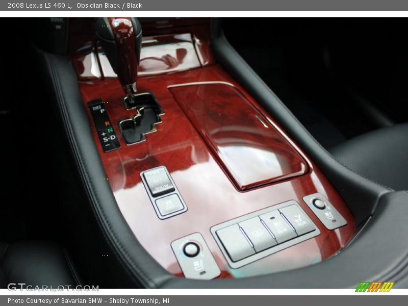 Obsidian Black / Black 2008 Lexus LS 460 L