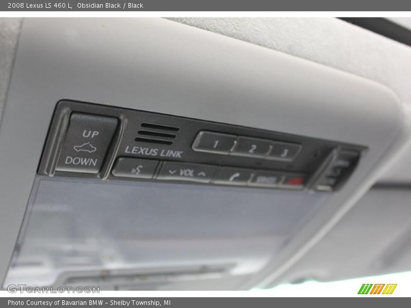 Obsidian Black / Black 2008 Lexus LS 460 L