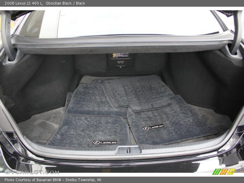Obsidian Black / Black 2008 Lexus LS 460 L