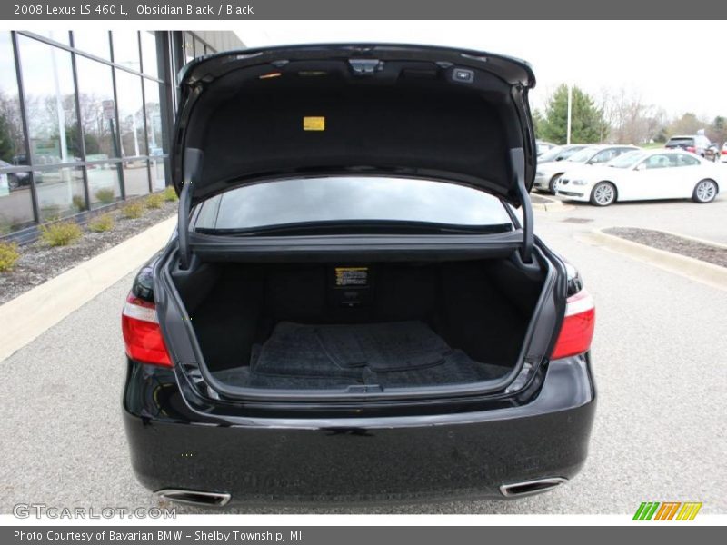 Obsidian Black / Black 2008 Lexus LS 460 L