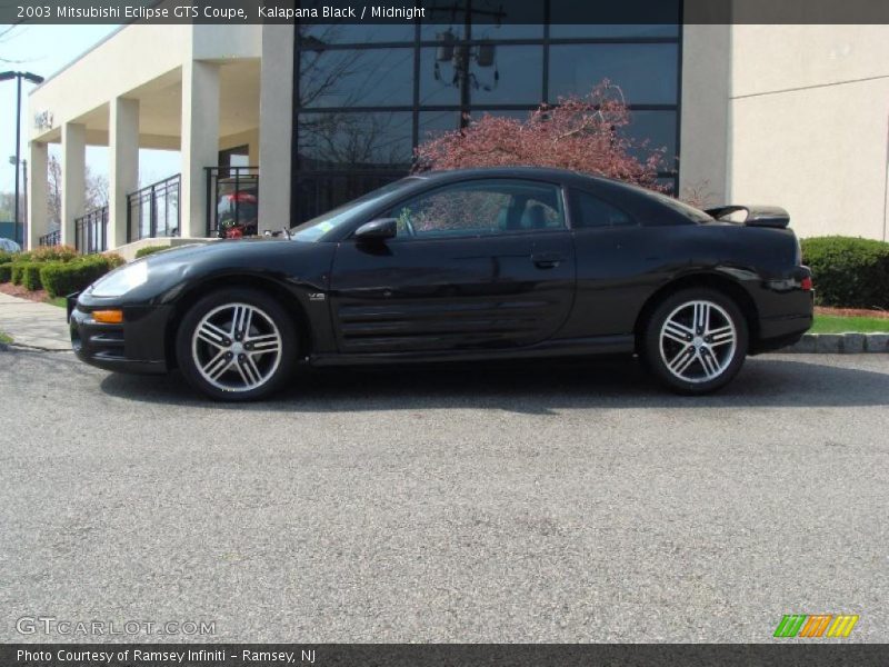 Kalapana Black / Midnight 2003 Mitsubishi Eclipse GTS Coupe