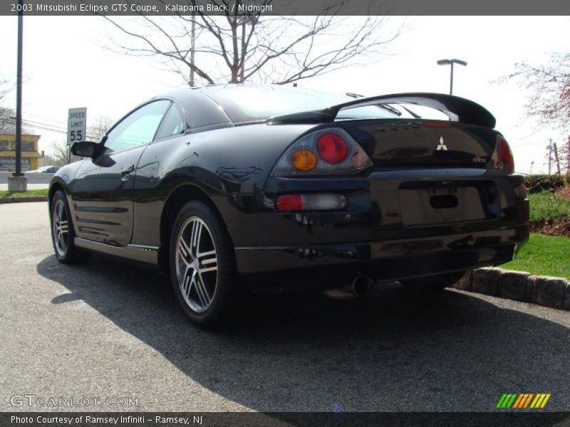 Kalapana Black / Midnight 2003 Mitsubishi Eclipse GTS Coupe