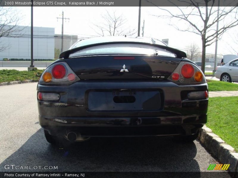 Kalapana Black / Midnight 2003 Mitsubishi Eclipse GTS Coupe