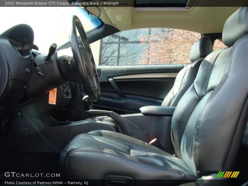 Kalapana Black / Midnight 2003 Mitsubishi Eclipse GTS Coupe