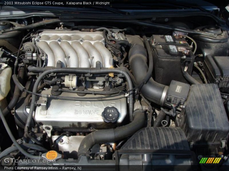 Kalapana Black / Midnight 2003 Mitsubishi Eclipse GTS Coupe