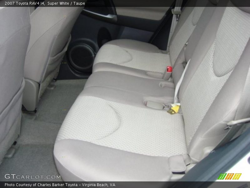 Super White / Taupe 2007 Toyota RAV4 I4