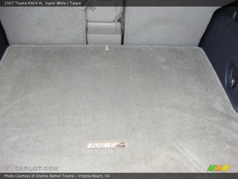 Super White / Taupe 2007 Toyota RAV4 I4