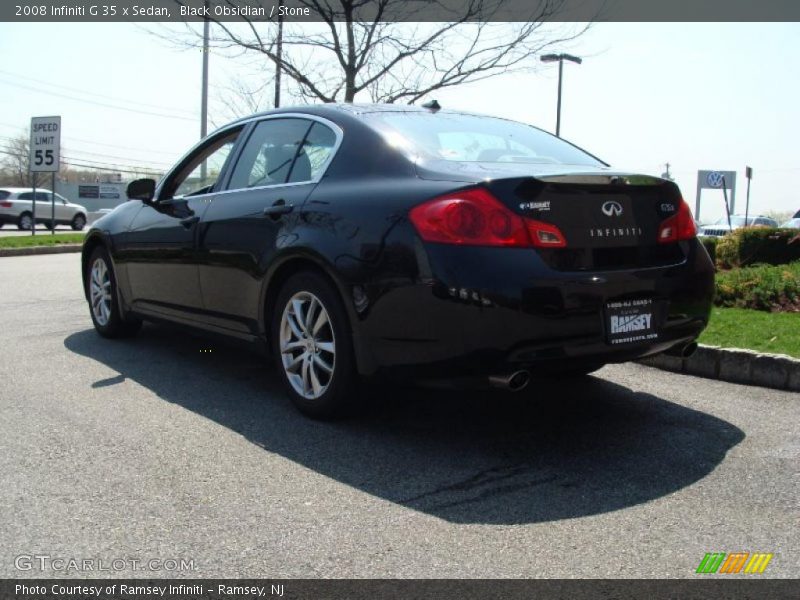 Black Obsidian / Stone 2008 Infiniti G 35 x Sedan