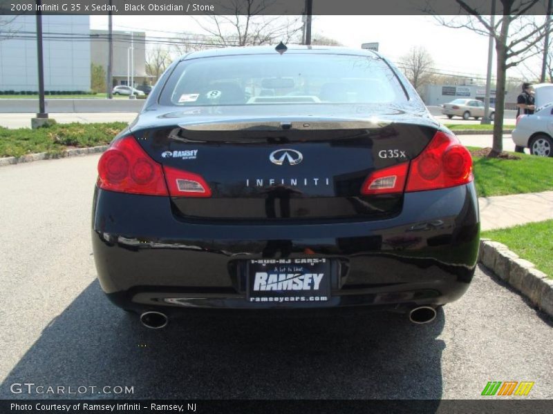 Black Obsidian / Stone 2008 Infiniti G 35 x Sedan