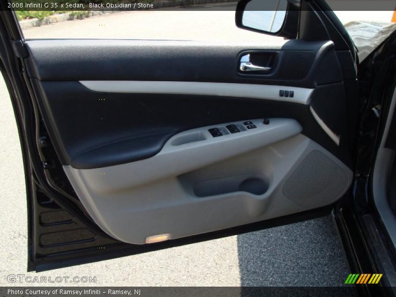 Black Obsidian / Stone 2008 Infiniti G 35 x Sedan