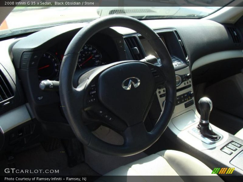 Black Obsidian / Stone 2008 Infiniti G 35 x Sedan