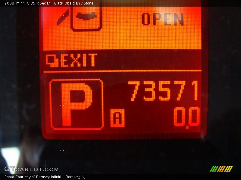 Black Obsidian / Stone 2008 Infiniti G 35 x Sedan