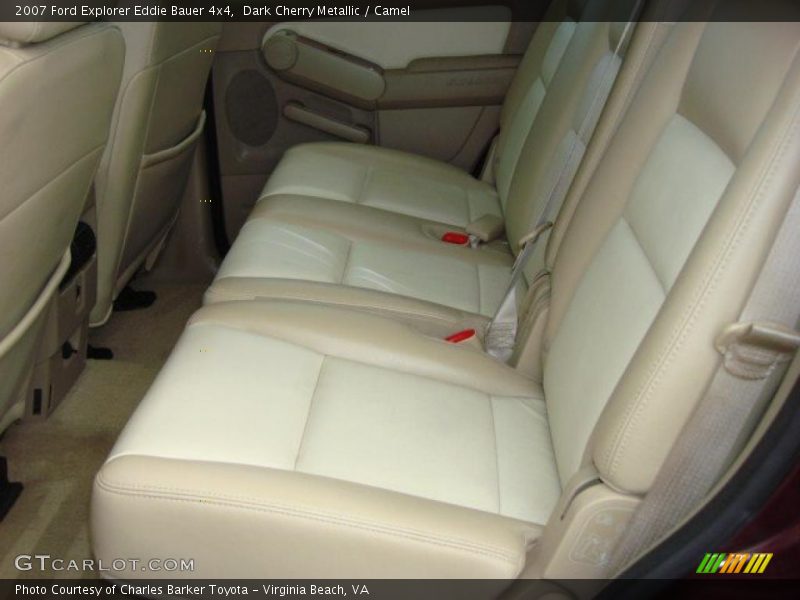 Dark Cherry Metallic / Camel 2007 Ford Explorer Eddie Bauer 4x4
