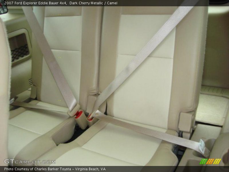 Dark Cherry Metallic / Camel 2007 Ford Explorer Eddie Bauer 4x4