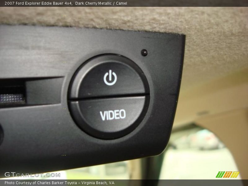 Dark Cherry Metallic / Camel 2007 Ford Explorer Eddie Bauer 4x4