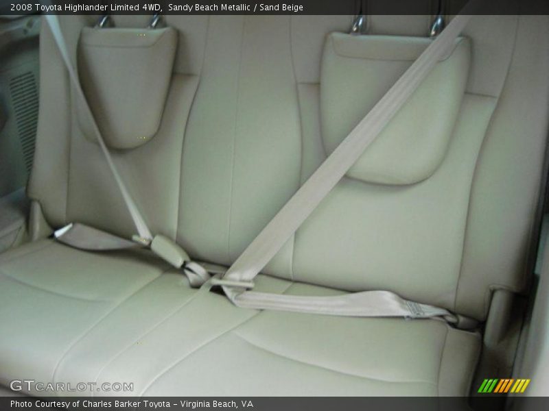Sandy Beach Metallic / Sand Beige 2008 Toyota Highlander Limited 4WD