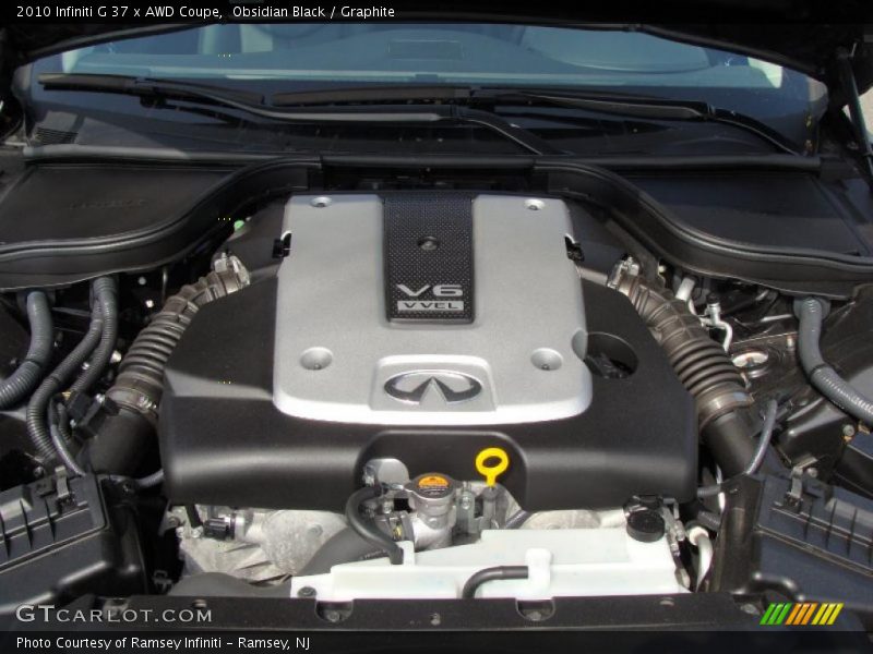  2010 G 37 x AWD Coupe Engine - 3.7 Liter DOHC 24-Valve CVTCS V6