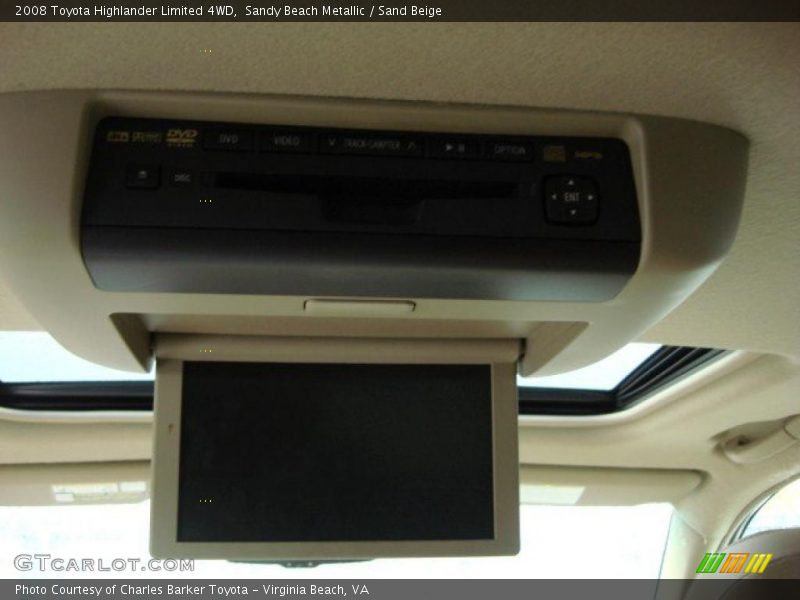 Sandy Beach Metallic / Sand Beige 2008 Toyota Highlander Limited 4WD