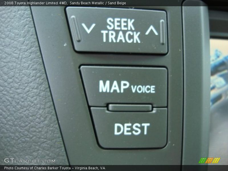 Sandy Beach Metallic / Sand Beige 2008 Toyota Highlander Limited 4WD