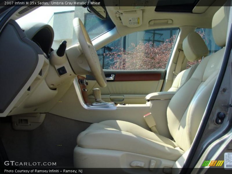 Umbria Gray Metallic / Wheat 2007 Infiniti M 35x Sedan