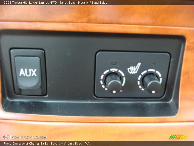 Sandy Beach Metallic / Sand Beige 2008 Toyota Highlander Limited 4WD