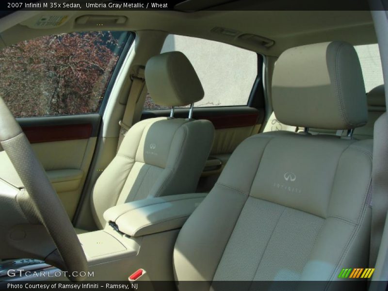 Umbria Gray Metallic / Wheat 2007 Infiniti M 35x Sedan