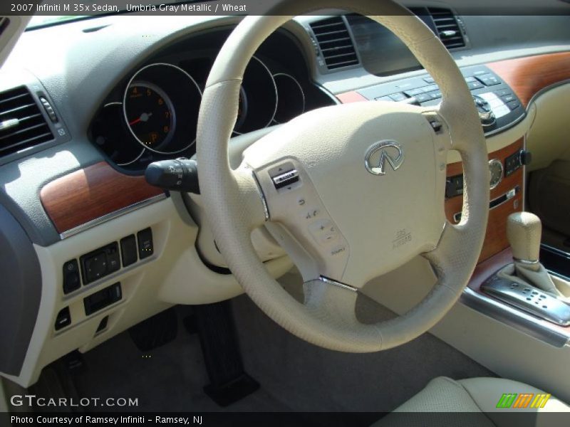 Umbria Gray Metallic / Wheat 2007 Infiniti M 35x Sedan