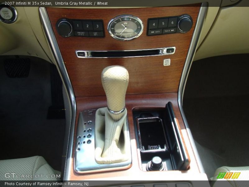 Umbria Gray Metallic / Wheat 2007 Infiniti M 35x Sedan