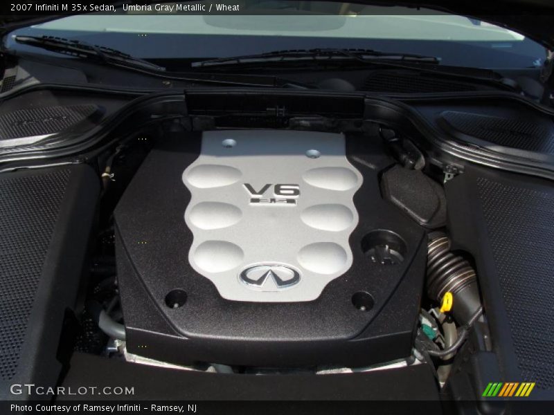 Umbria Gray Metallic / Wheat 2007 Infiniti M 35x Sedan