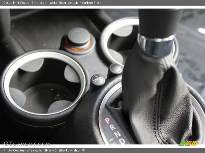 White Silver Metallic / Carbon Black 2011 Mini Cooper S Hardtop