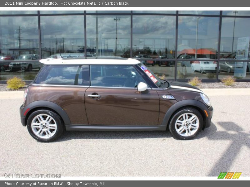 Hot Chocolate Metallic / Carbon Black 2011 Mini Cooper S Hardtop