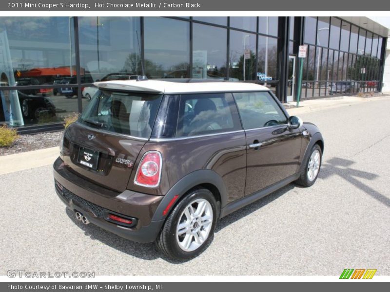 Hot Chocolate Metallic / Carbon Black 2011 Mini Cooper S Hardtop