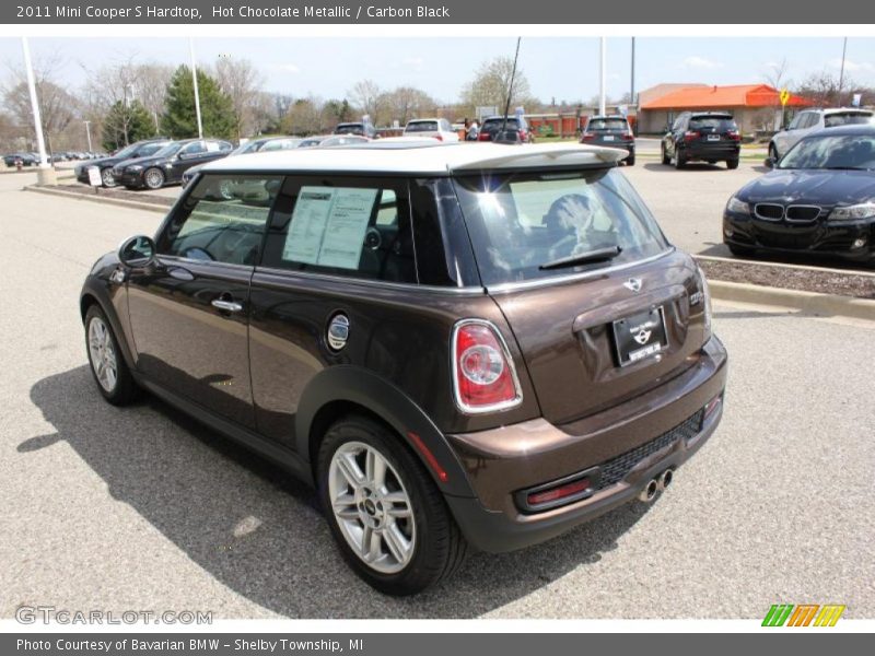 Hot Chocolate Metallic / Carbon Black 2011 Mini Cooper S Hardtop
