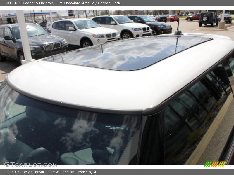 Hot Chocolate Metallic / Carbon Black 2011 Mini Cooper S Hardtop
