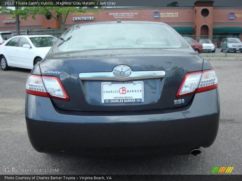 Magnetic Gray Metallic / Ash Gray 2010 Toyota Camry Hybrid