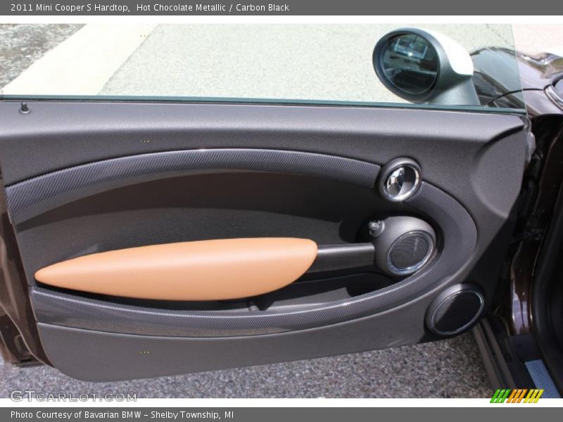 Hot Chocolate Metallic / Carbon Black 2011 Mini Cooper S Hardtop