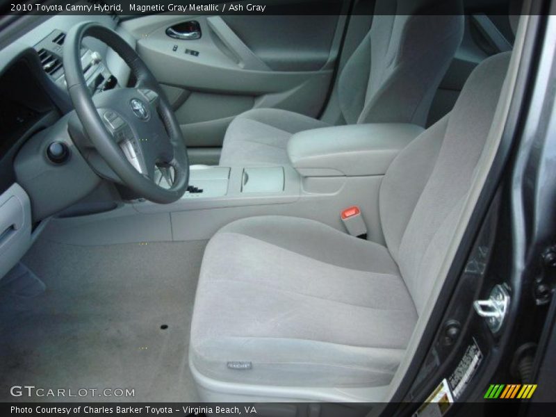  2010 Camry Hybrid Ash Gray Interior