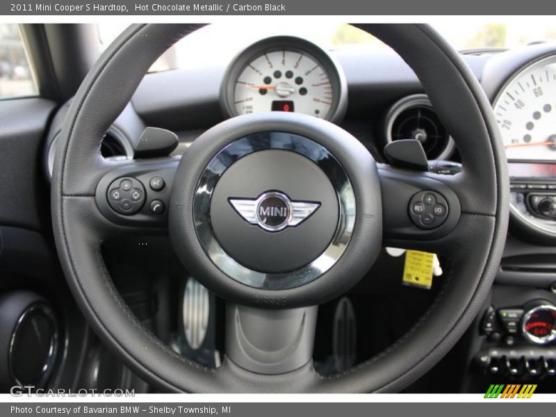 Hot Chocolate Metallic / Carbon Black 2011 Mini Cooper S Hardtop