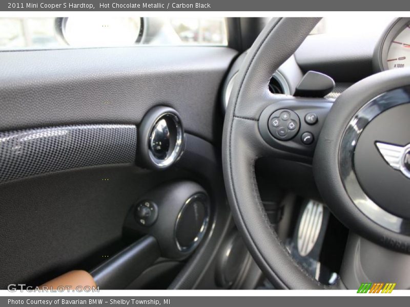 Hot Chocolate Metallic / Carbon Black 2011 Mini Cooper S Hardtop
