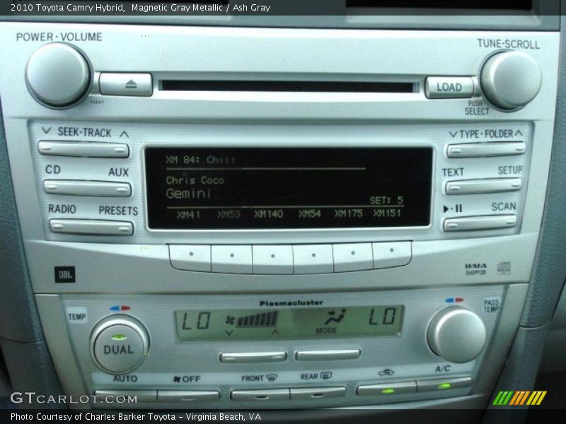 Magnetic Gray Metallic / Ash Gray 2010 Toyota Camry Hybrid