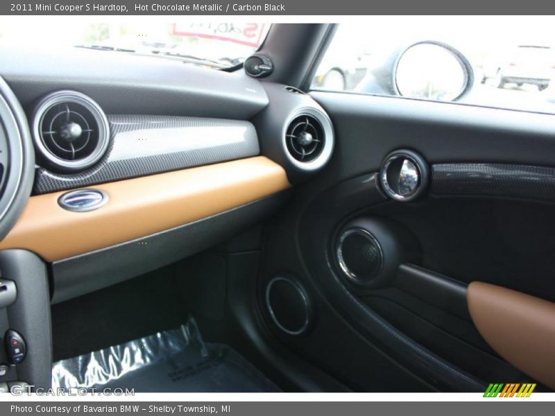 Hot Chocolate Metallic / Carbon Black 2011 Mini Cooper S Hardtop