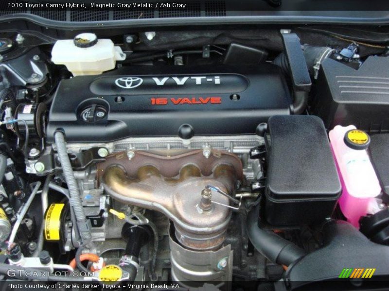  2010 Camry Hybrid Engine - 2.4 Liter H DOHC 16-Valve VVT-i 4 Cylinder Gasoline/Electric Hybrid