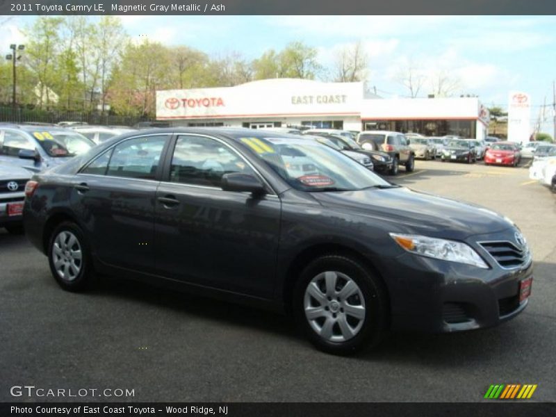 Magnetic Gray Metallic / Ash 2011 Toyota Camry LE