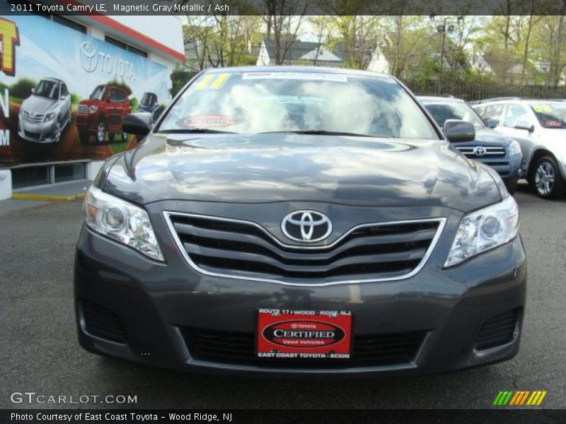 Magnetic Gray Metallic / Ash 2011 Toyota Camry LE