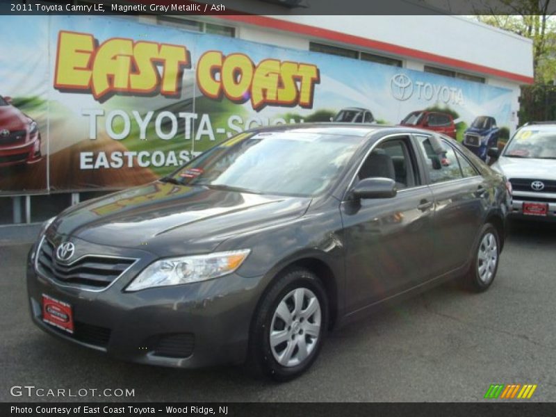Magnetic Gray Metallic / Ash 2011 Toyota Camry LE
