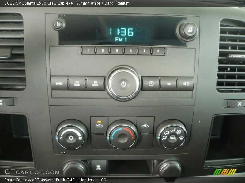 Summit White / Dark Titanium 2011 GMC Sierra 1500 Crew Cab 4x4