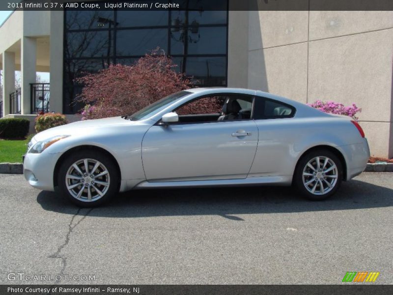  2011 G 37 x AWD Coupe Liquid Platinum