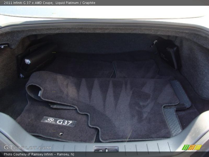 Liquid Platinum / Graphite 2011 Infiniti G 37 x AWD Coupe
